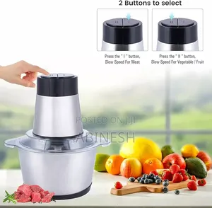2 L . 3 Pin. Food Processor Steel Chopper