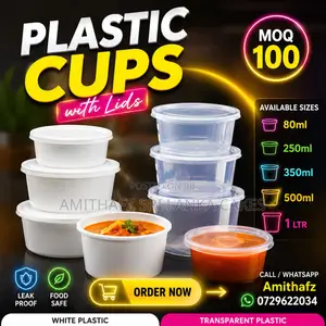 Plastic Cups With Lids – Trending Food Packaging Sri Lanka* Clear