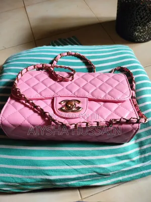 Pink Color Hand Bag