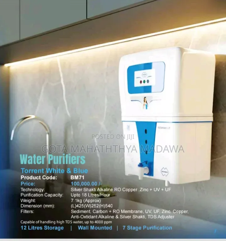 Water Purifiera(වතුර පෙරනය )