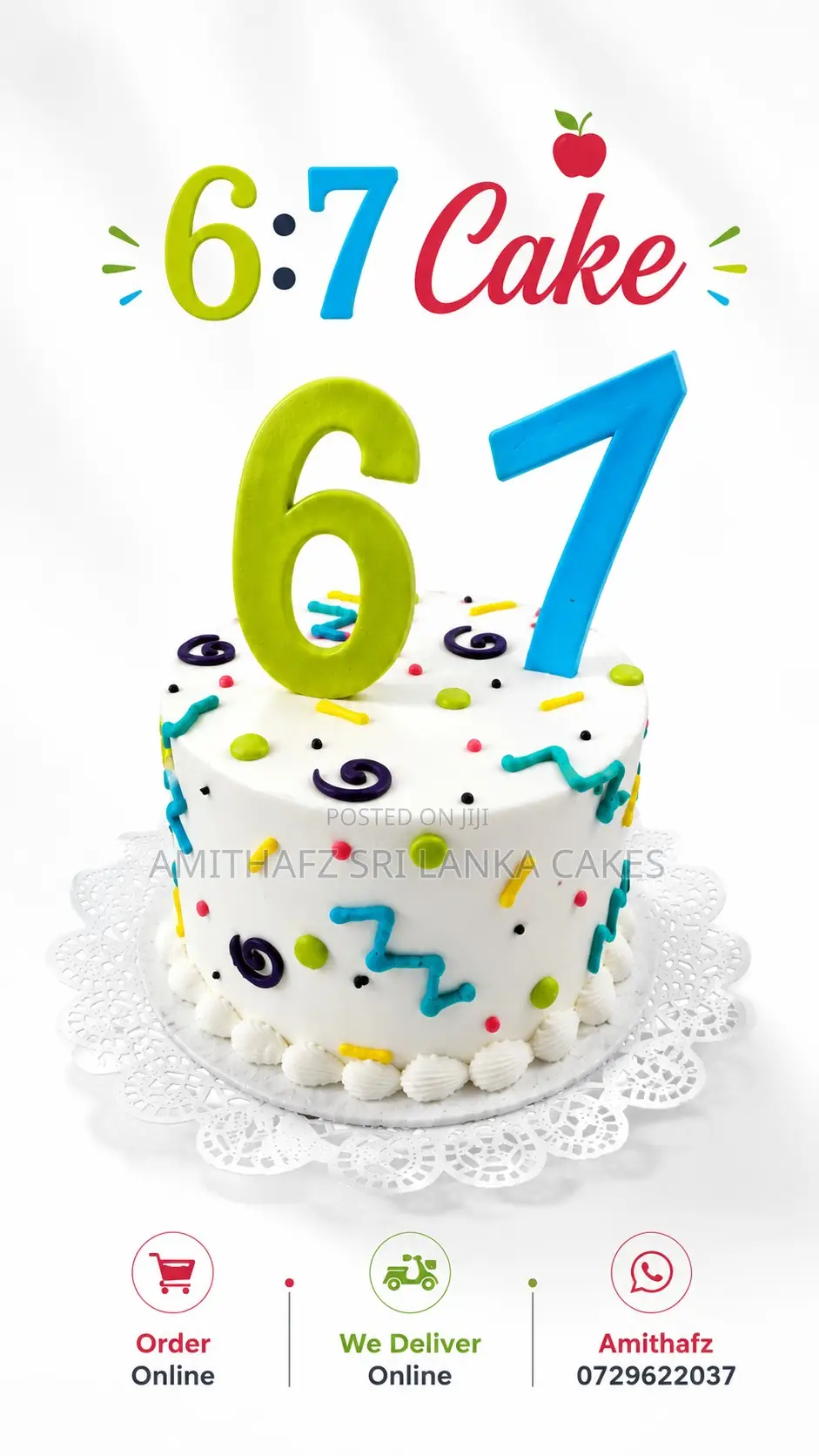 Birthday Cakes | උපන්දින කේක් | பிறந்தநாள் கேக் Planning Sri Lanka Swe
