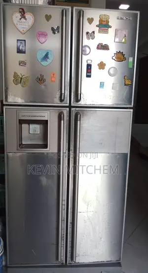 Hitachi Used 4 Door Inverter Fridge With Water Dispenser Option.
