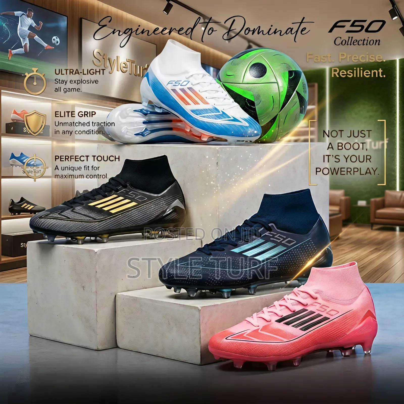Men's Premium Imported Football Boots