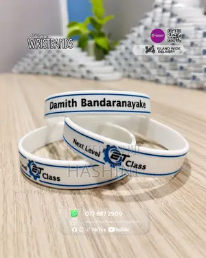 Premium Custom Silicone Wristbands