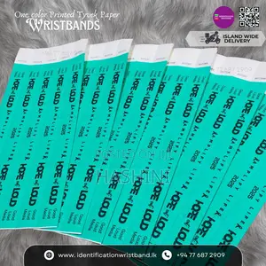 Printed Tyvek Wristbands