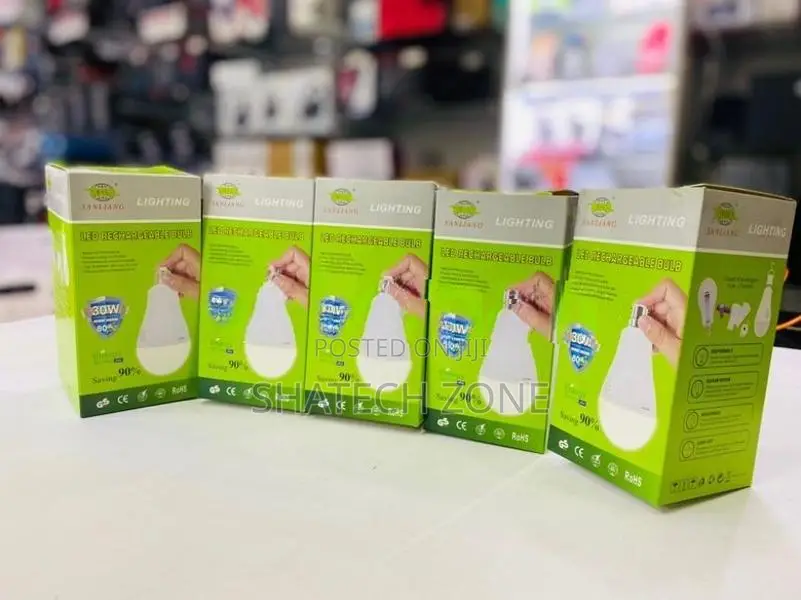 Rechargeable 20 W Bulb Pin Type