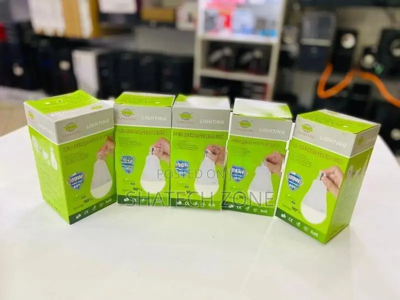 Rechargeable 20 W Bulb Pin Type