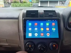 Toyota Corolla Axio Android Player With Panel 9 inch Setup