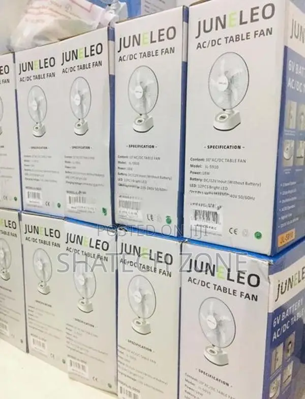 Table Fan Rechargeable