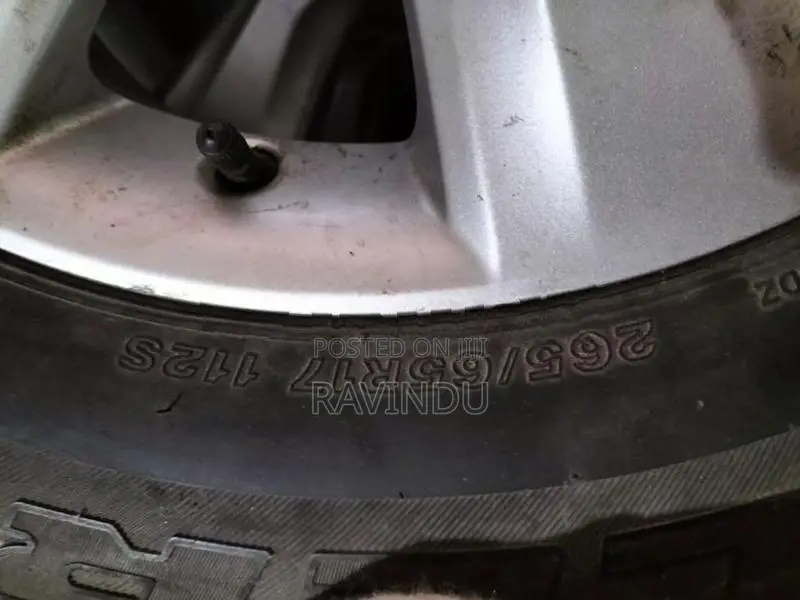 265/65/17 Bridgestone Tyre (2013)