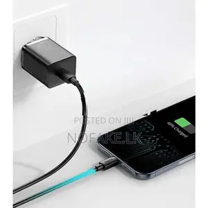 New Baseus 20W PD Super Si Quick Charger With USB C to Lightning Cable