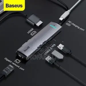 New Baseus Mechanical-Eye 6-In-1 MacBook USB-C Smart Hub Adapter