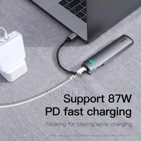 New Baseus Mechanical-Eye 6-In-1 MacBook USB-C Smart Hub Adapter