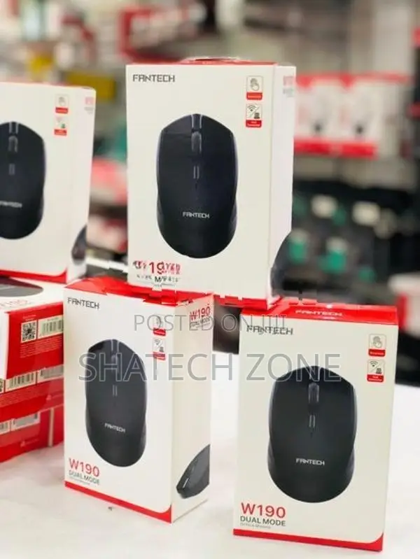 Wireless|bluetooth Mouse W190 (fantech) New