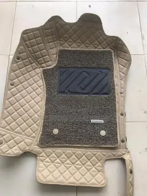 Toyota FJ 150 Prado 3D Carpet Beige Colour (5 Seat)