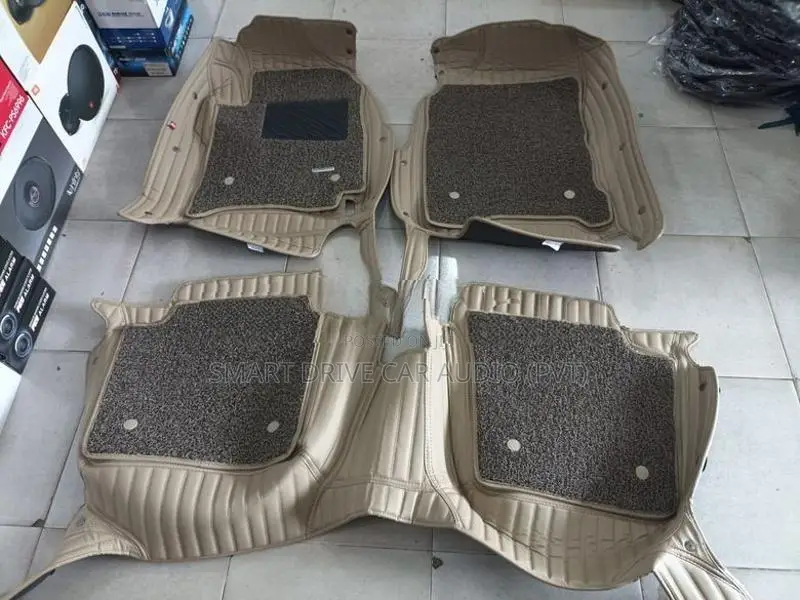 Toyota Allion 3D Carpet (Black & Beige)