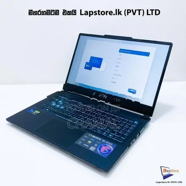 MSI Cyborg core i7 12th Gen | NVIDIA RTX4060 8GB RAM 512GB NVMe 144Hz