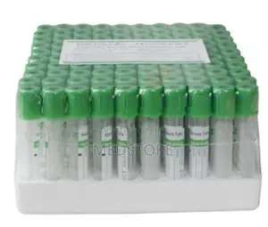 Vacuate Tube Green 100 for Blood Collection