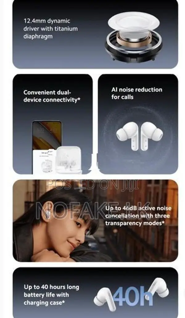 Xiaomi Redmi Buds 5 True Wireless Earbuds Bluetooth Headset