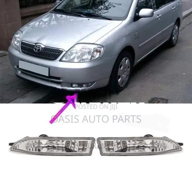 Toyota Corolla 121 Fog Lamp Light Set