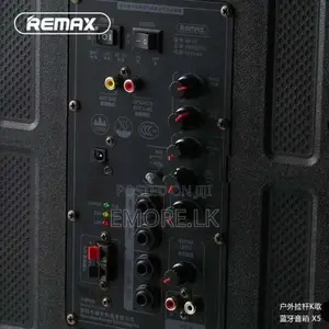 Remax X5 Wireless karaoke Speaker Black RB-X5