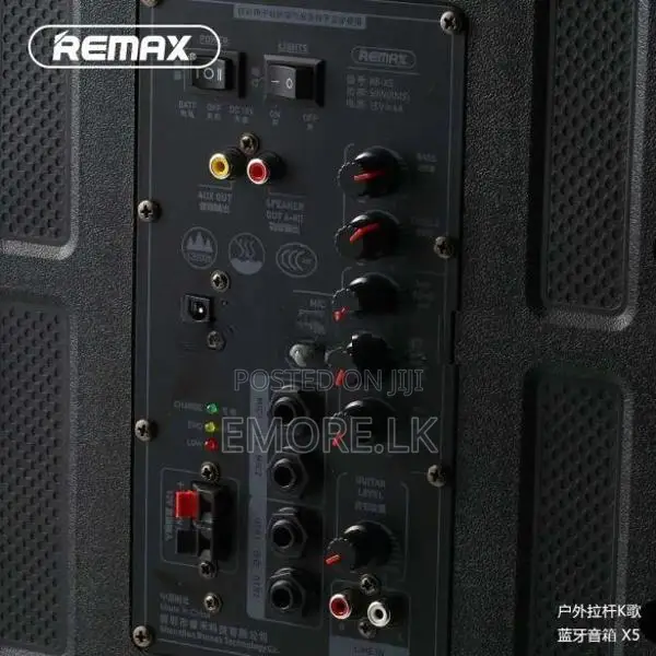 Remax X5 Wireless karaoke Speaker Black RB-X5