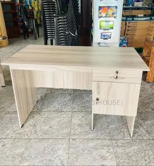 MODERN MELAMINE 4*2FT AMERICAN WHITE OFFICE TABLE