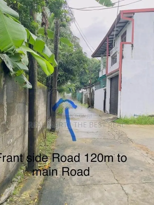 Dehiwala : 15P Land for sale with House at Athtidiya