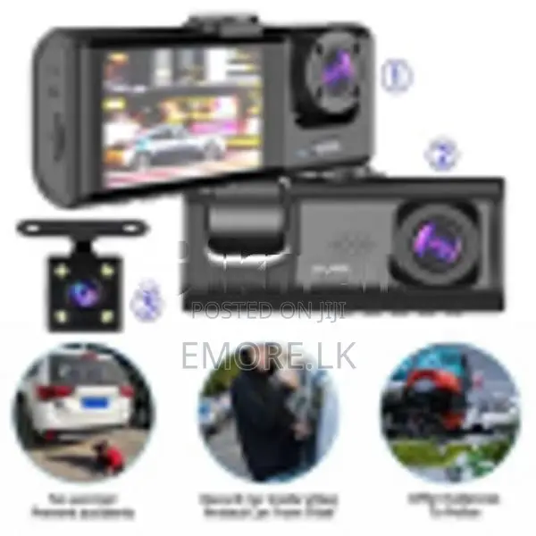 Baideluo Dual-Lens Dash Car Camera