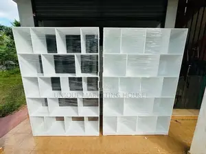 Modern 6x4ft Design White Racks