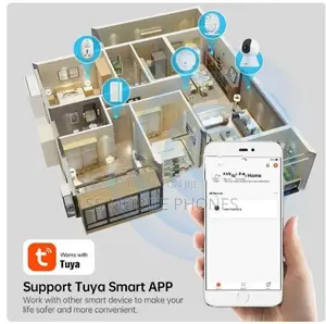 KERUI HD 3MP Tuya Smart Mini WiFi IP Camera