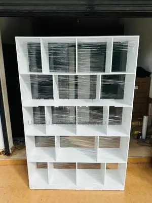 Modern 6x4ft Design White Racks