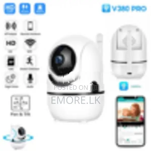 V380 Pro Mini WiFi Camera Smart Home Security Protection