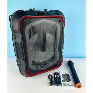 Portable speaker Remax RB-X 8 Thunder, Black
