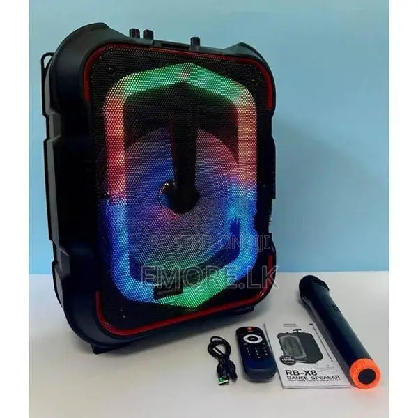 Portable speaker Remax RB-X 8 Thunder, Black