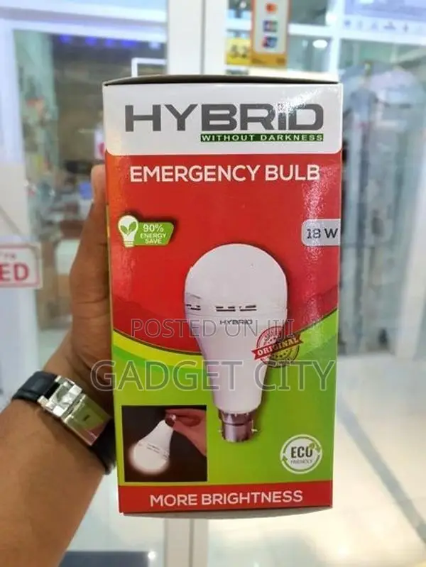 Rechargeable Emergency Bulb 18w (6M)