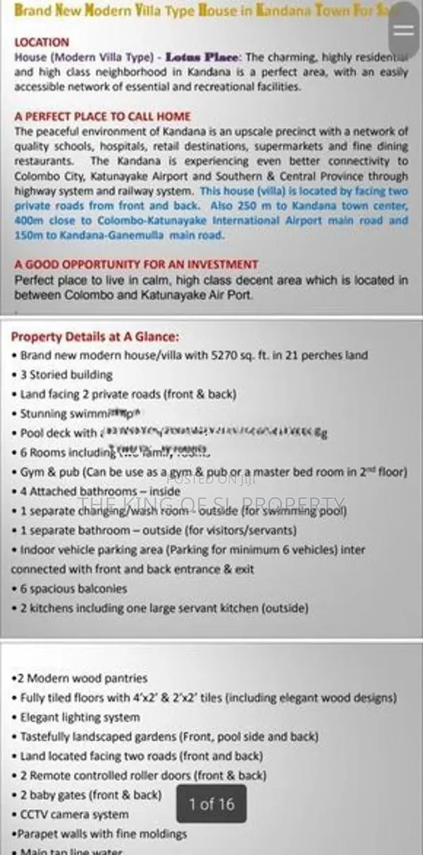 Luxury House for sale in Kandana