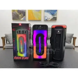 KTS-1555 Portable Rechargeable Wireless Speaker With Microphone