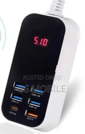 Real 50W 6-Ports USB Charger Power Adapter
