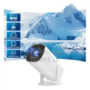 P30- 1080P Mini Home 4K Projector Dual WiFi and Bluetooth