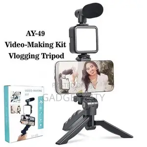 Video Making Kit Vlogging Tripod