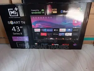 New MI+ (Japan) 43" 4K Smart Android 14 Bluetooth FHD LED TV