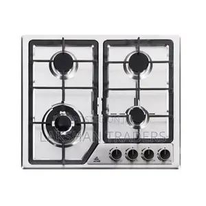 New Evvoli (Italy) 4 Burner Cooker Hob Electric Ignition SS