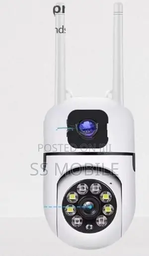 6MP Dual Screen Ai Wifi Surveillance Ptz Camera