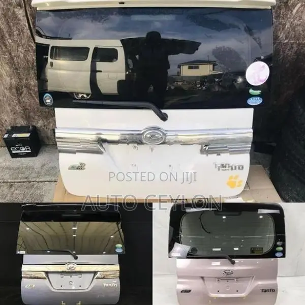 Daihatsu Tanto Dicky Door, Back Rear Gate.