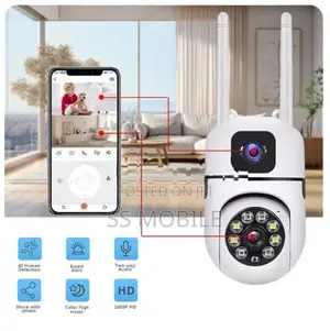6MP Dual Screen Ai Wifi Surveillance Ptz Camera