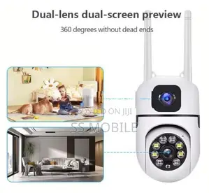 6MP Dual Screen Ai Wifi Surveillance Ptz Camera