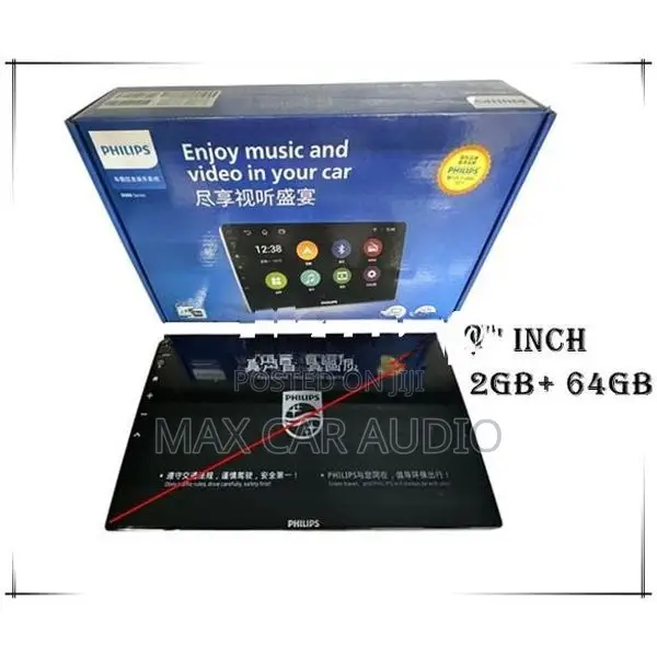 Philips 9inch apple carplay android auto car setup