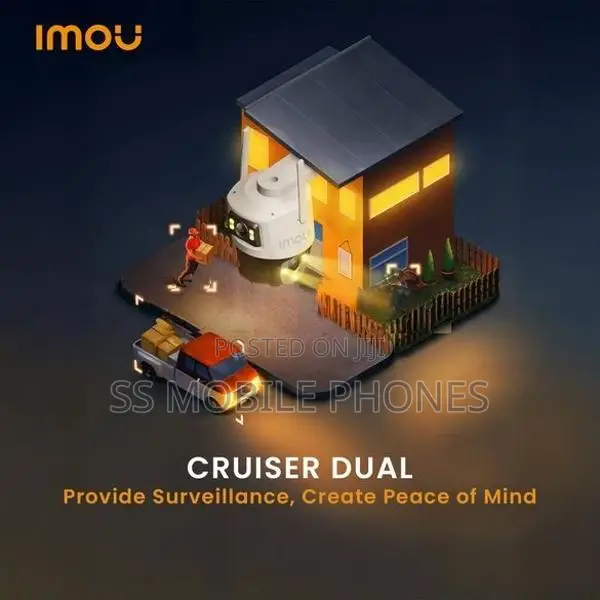 CRUISER 4G DUAL Lens 6MP PTZ Camera (3 Years Warranty)