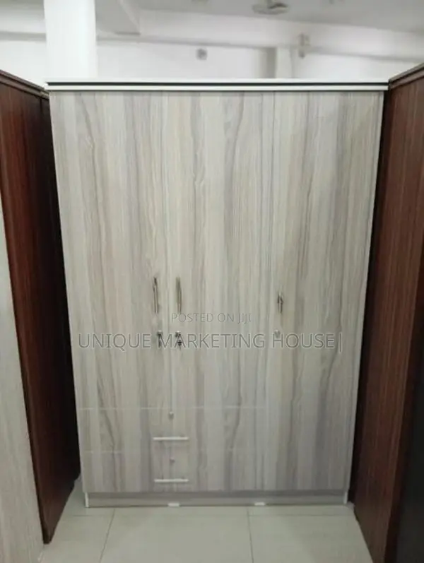 Modern American White 3 D L 2 Drawer Wardrobe